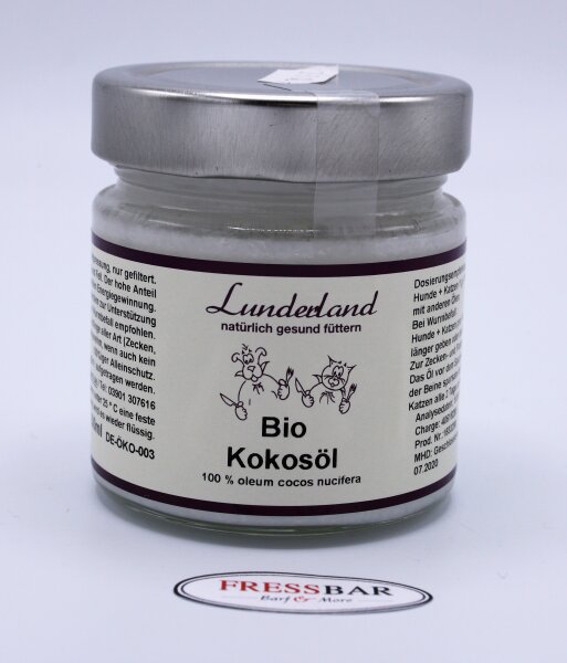 Bio-Kokosöl Lunderland 200 ml