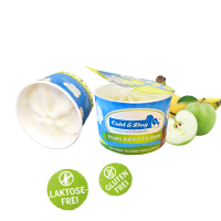 Frozen Jogurt mit Apfel-Banane