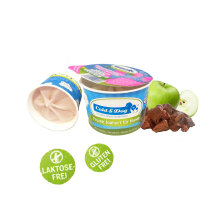 Frozen Joghurt mit Hähnchenleber-Apfel