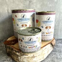 Weiderind mit Karotten, Äpfeln und Kartoffeln 800g