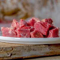 Barfgold Rindermuskelfleisch durchwachsen