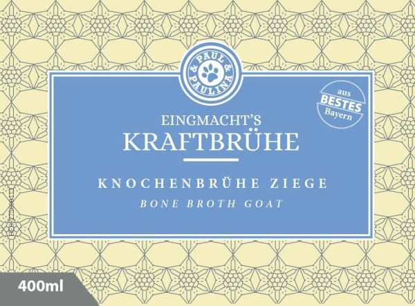 Paul & Paulina Knochenbrühe von der Ziege