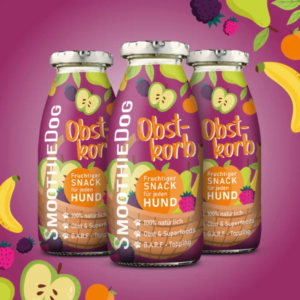 Smoothie Dog Obstkorb