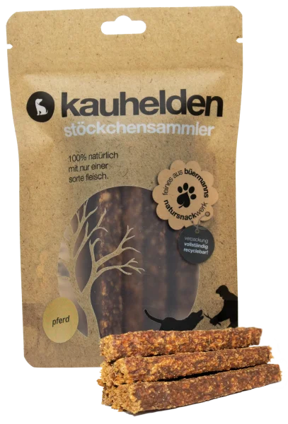 Stöckchensammler Pferd